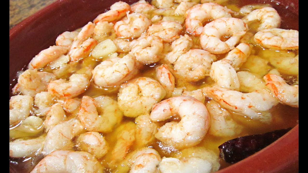 gambas al ajillo receta andaluza