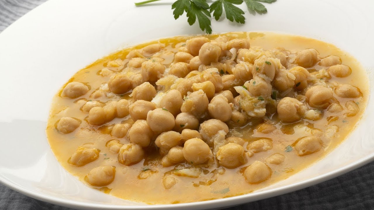 garbanzos con bacalao olla rápida