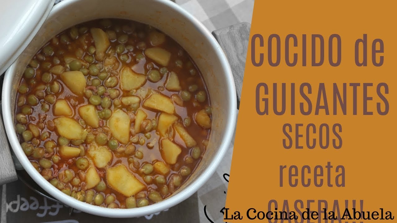 guisantes secos tiempo de cocción