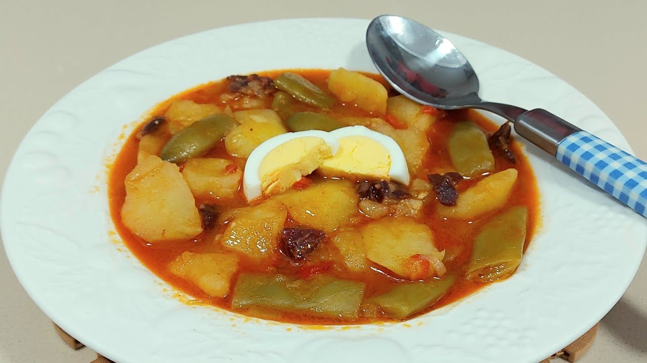 guiso de judias verdes con patatas