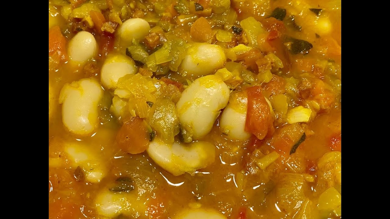 judías blancas thermomix con verduras