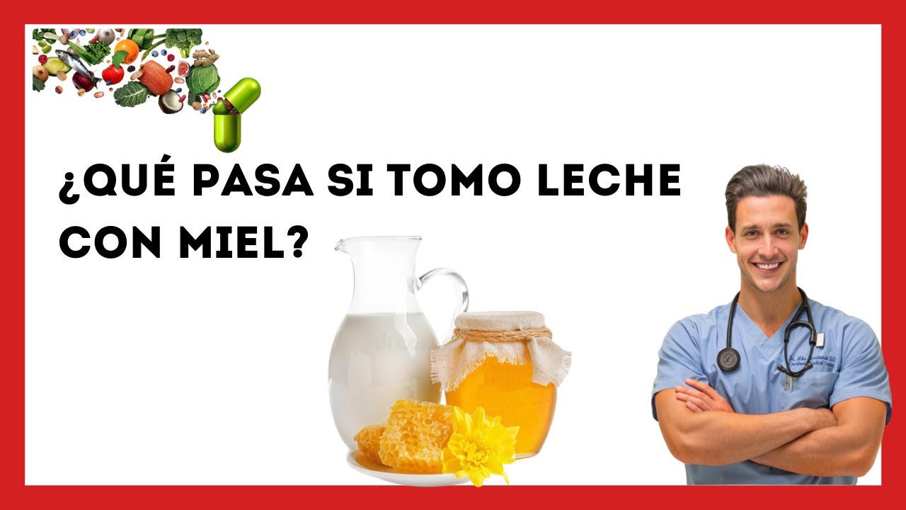 leche con miel y limón