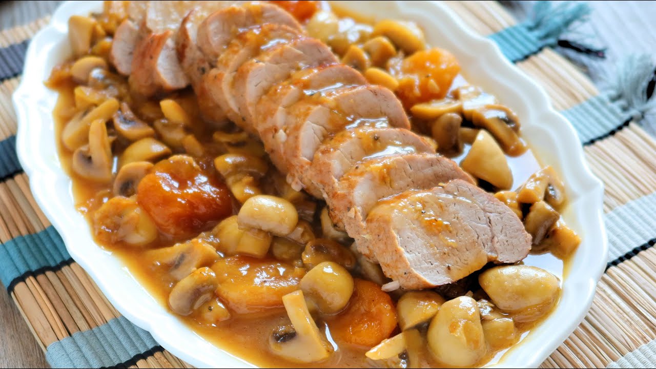lomo al ajillo con cerveza
