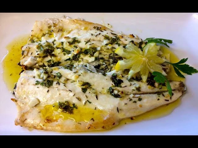 lubinas al horno con limon