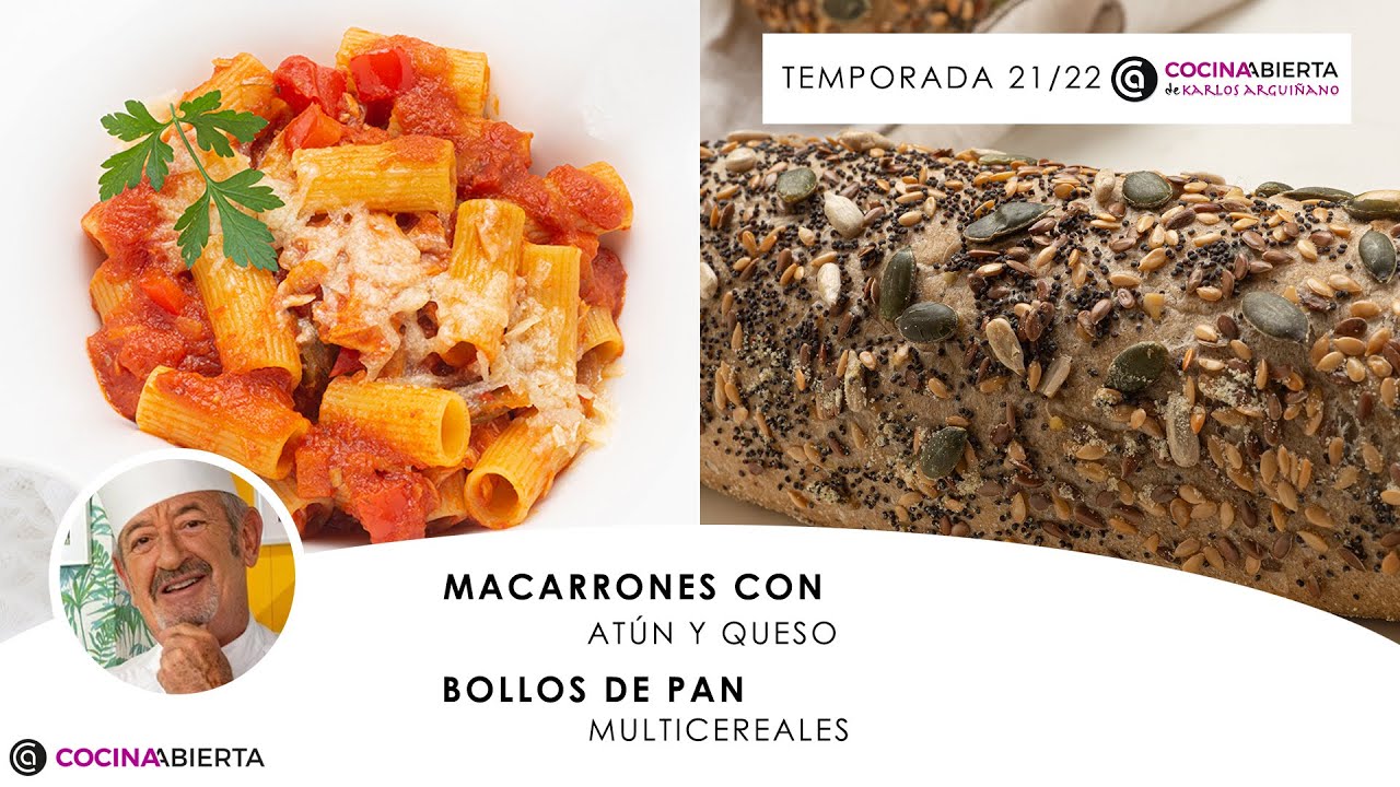 macarrones con atún y tomate karlos arguiñano