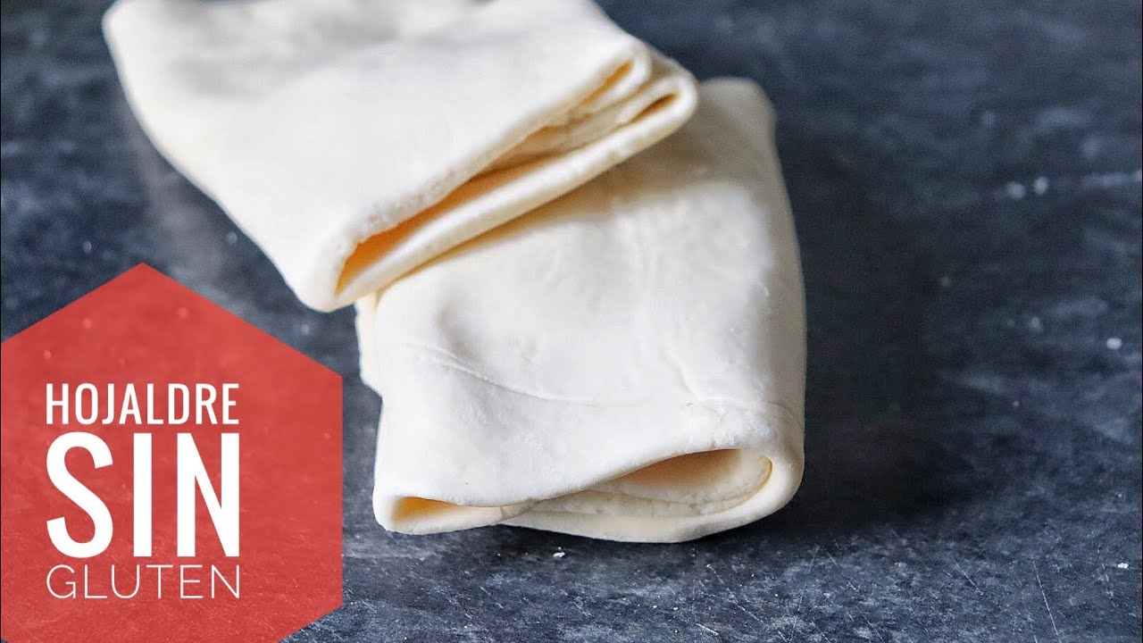 masa de hojaldre sin gluten y sin lactosa