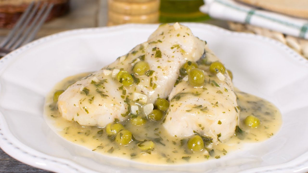 merluza en salsa verde al horno