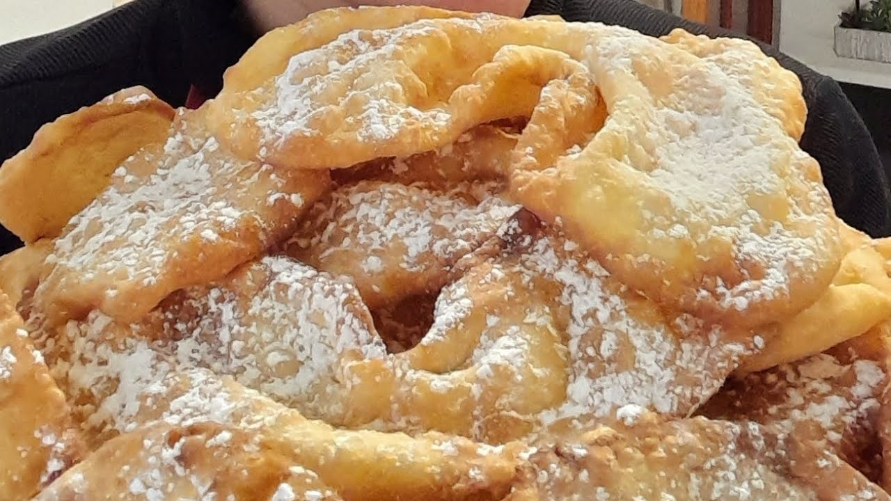 orejas de carnaval con manteca de vaca