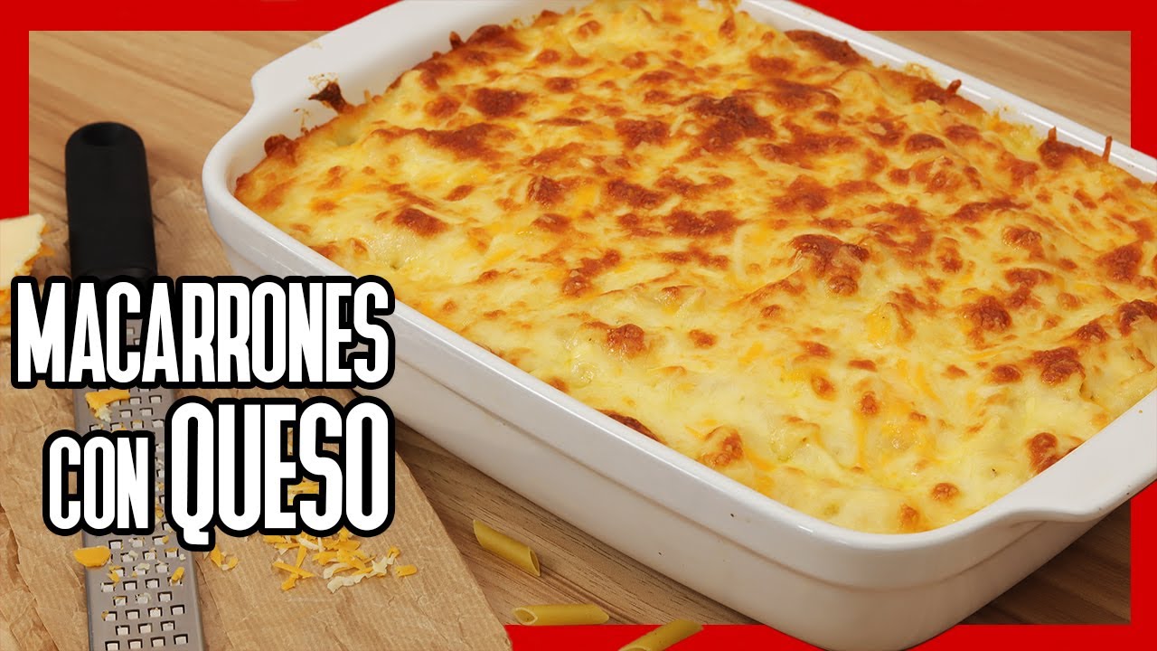 pasta al horno con queso