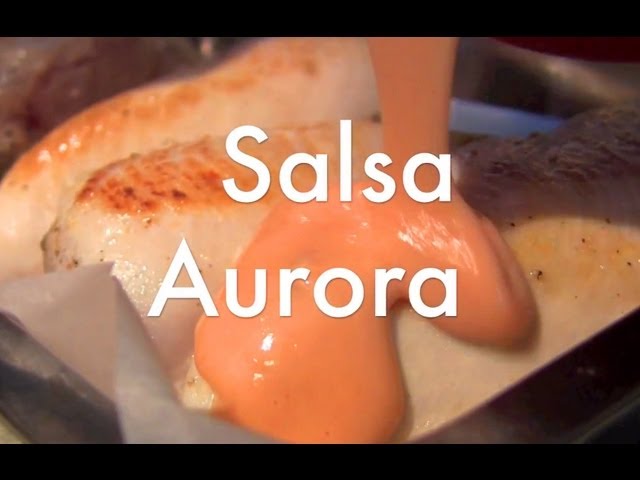 pasta con bechamel y tomate
