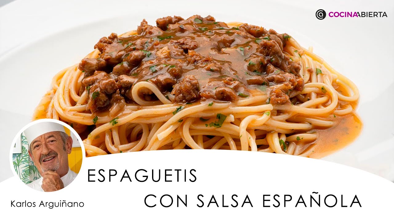 pasta con carne picada arguiñano