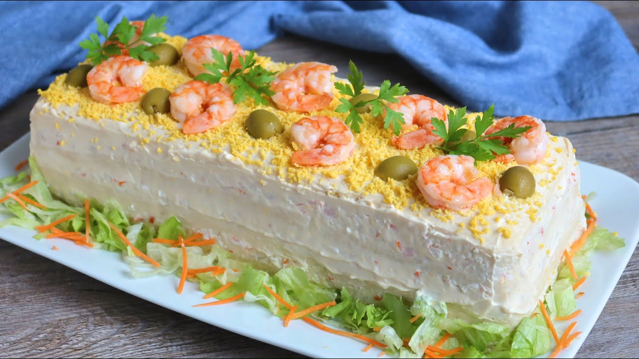 pastel de marisco para navidad