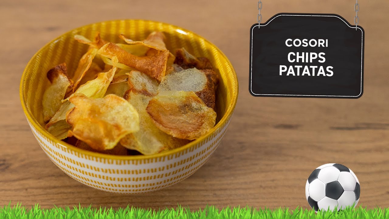 patatas chips freidora sin aceite