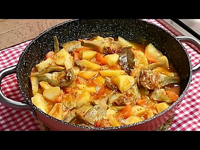 patatas con alcachofas javi recetas
