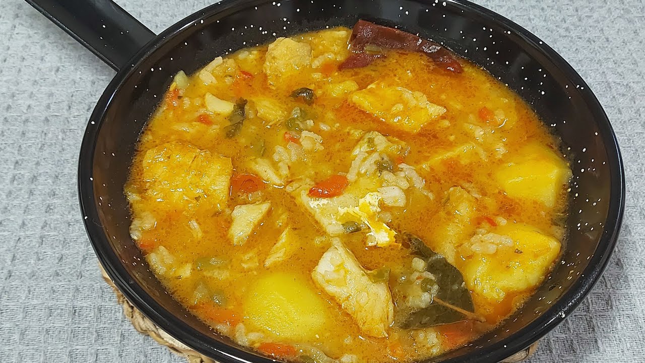 patatas con bacalao y arroz