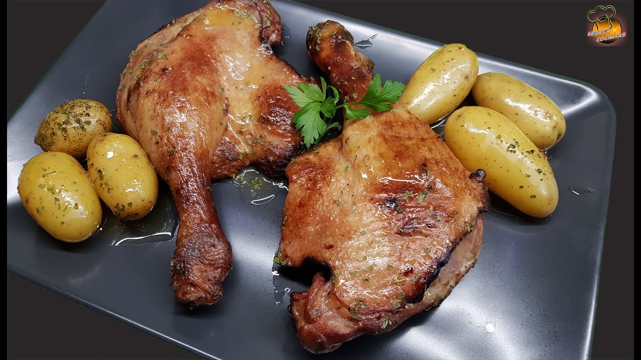 pato a la naranja en trozos