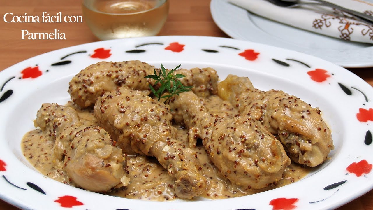pollo a la mostaza antigua