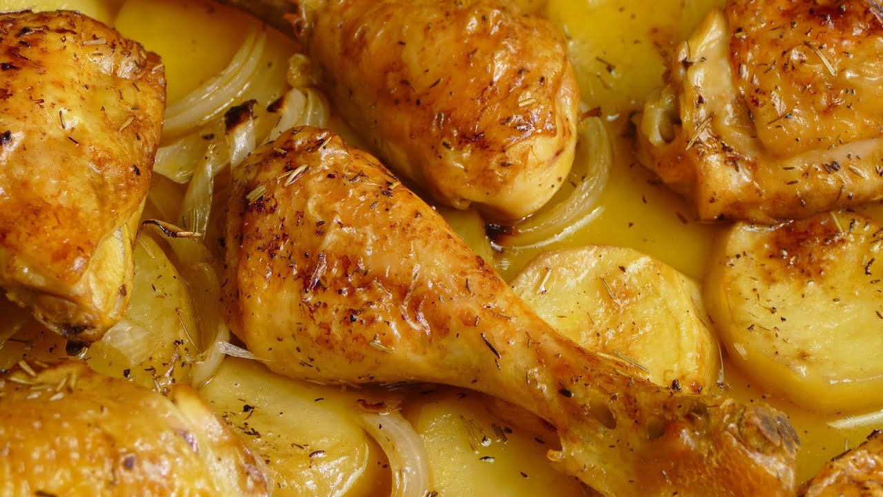 pollo al horno con cerveza y miel