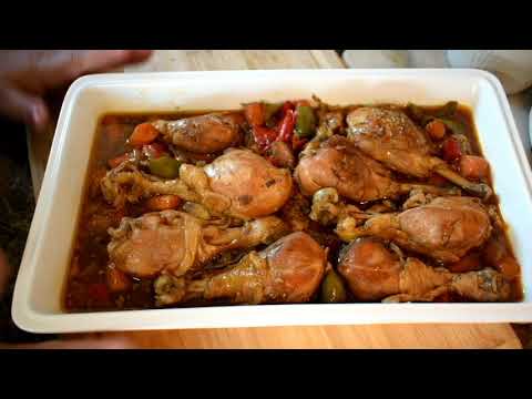 pollo en salsa en olla express tiempo