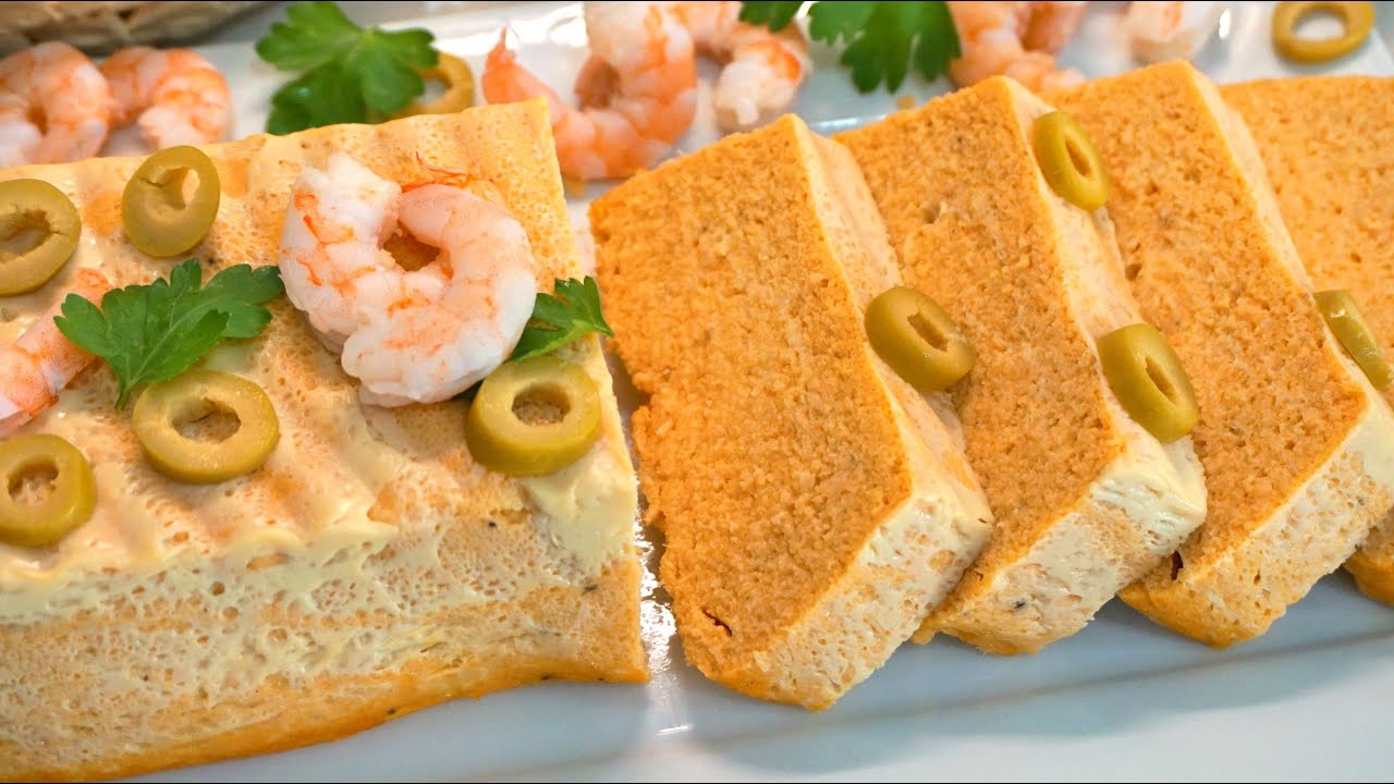 pudin de pescado al microondas