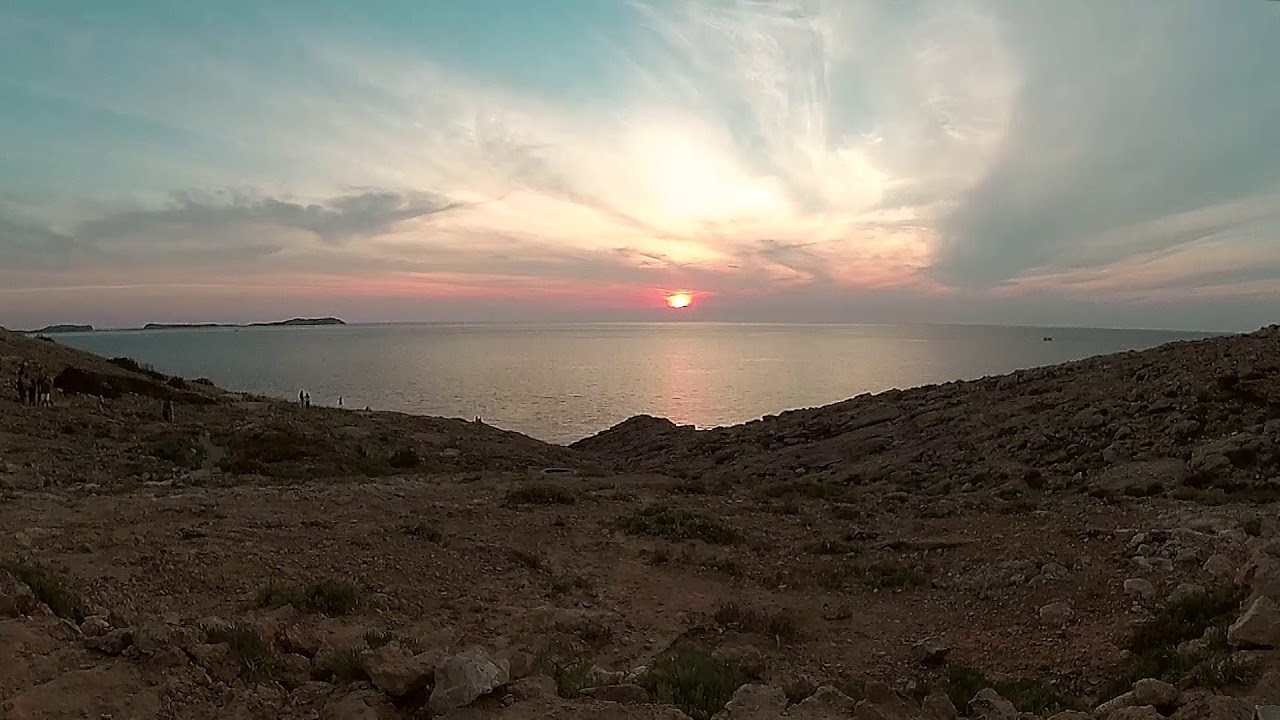 puesta de sol ibiza hoy
