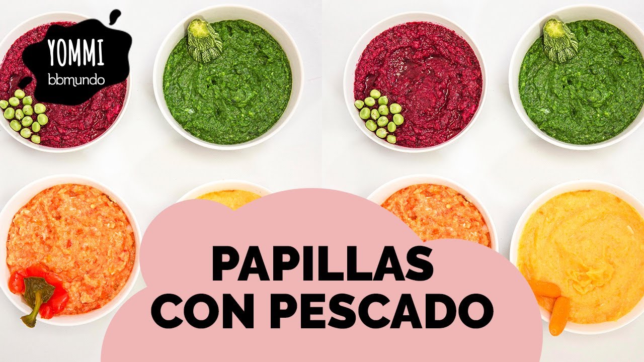 pure de pescado para bebes
