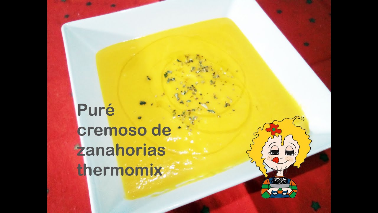 puré zanahoria thermomix velocidad cuchara