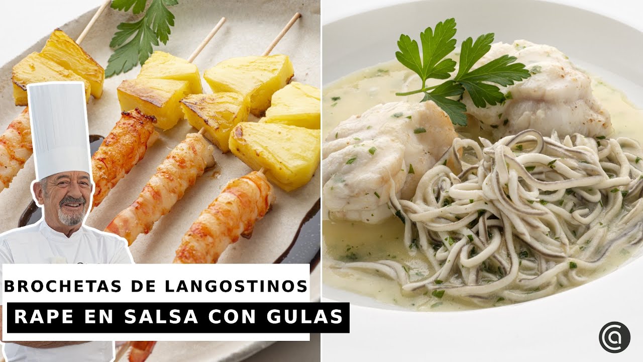 rape con gulas en salsa verde karlos arguiñano