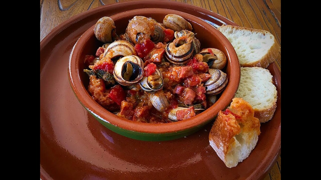 receta caracoles a la madrileña