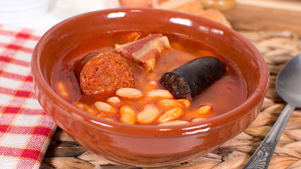 receta de alubias blancas con chorizo morcilla y panceta