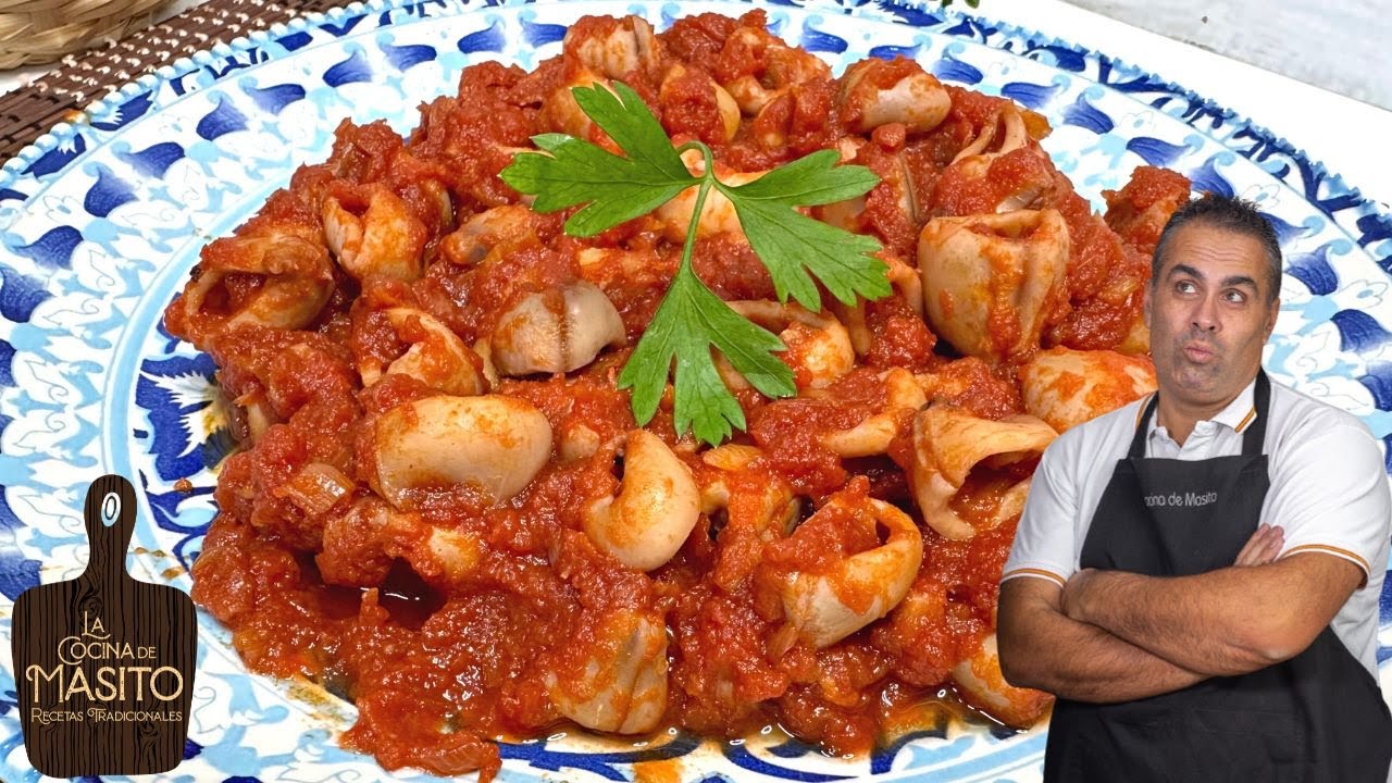 receta de calamares en salsa americana