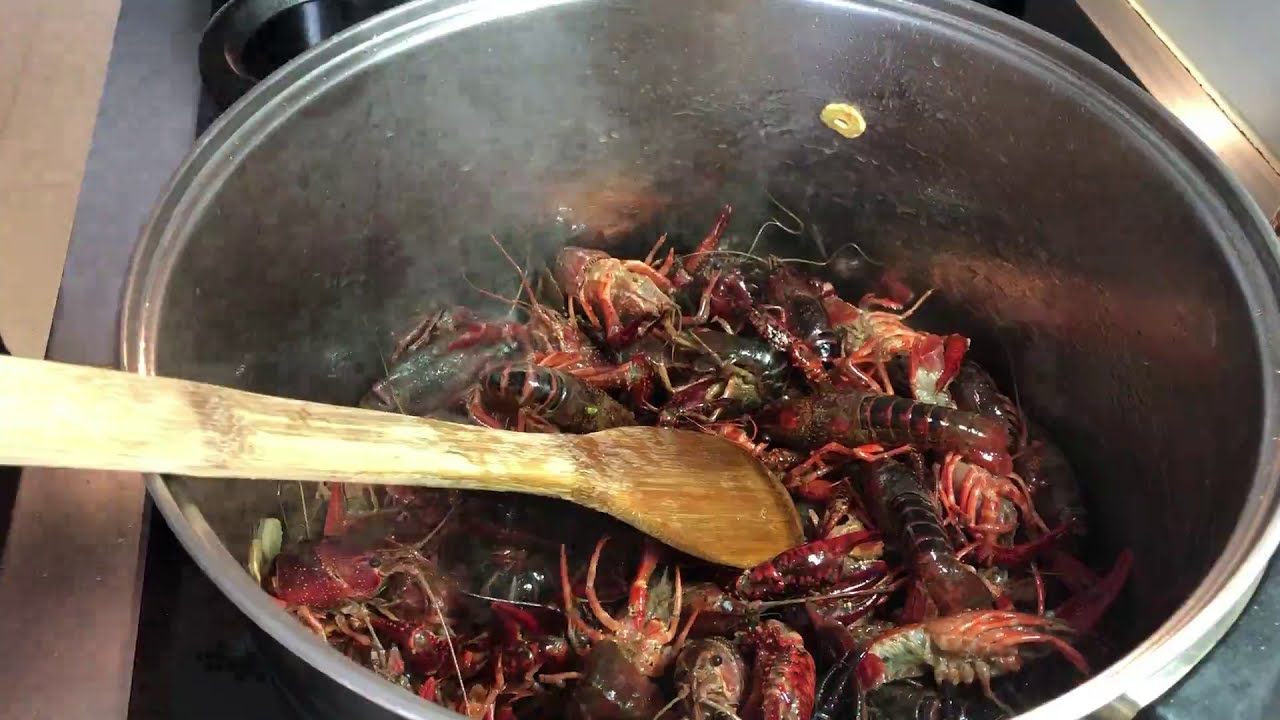 receta de cangrejos de río