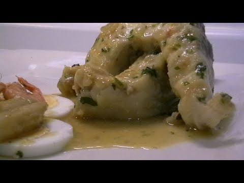 receta de congrio en salsa verde