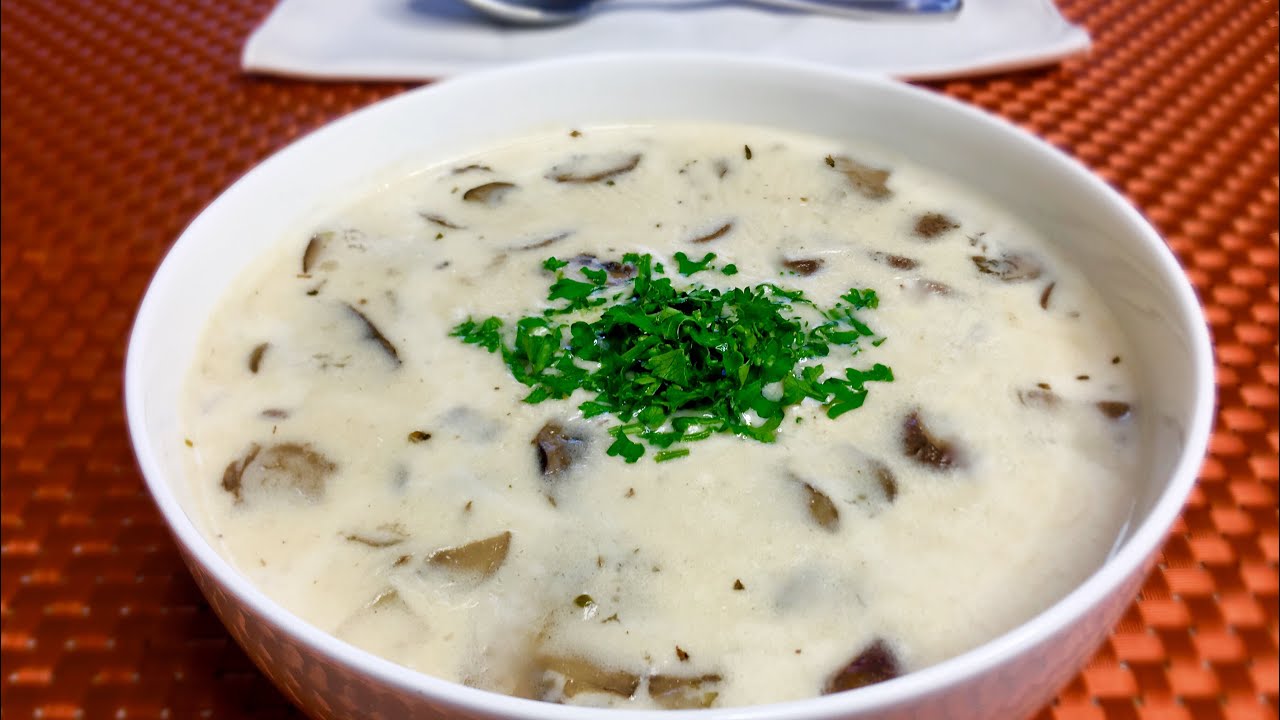 receta de crema de setas