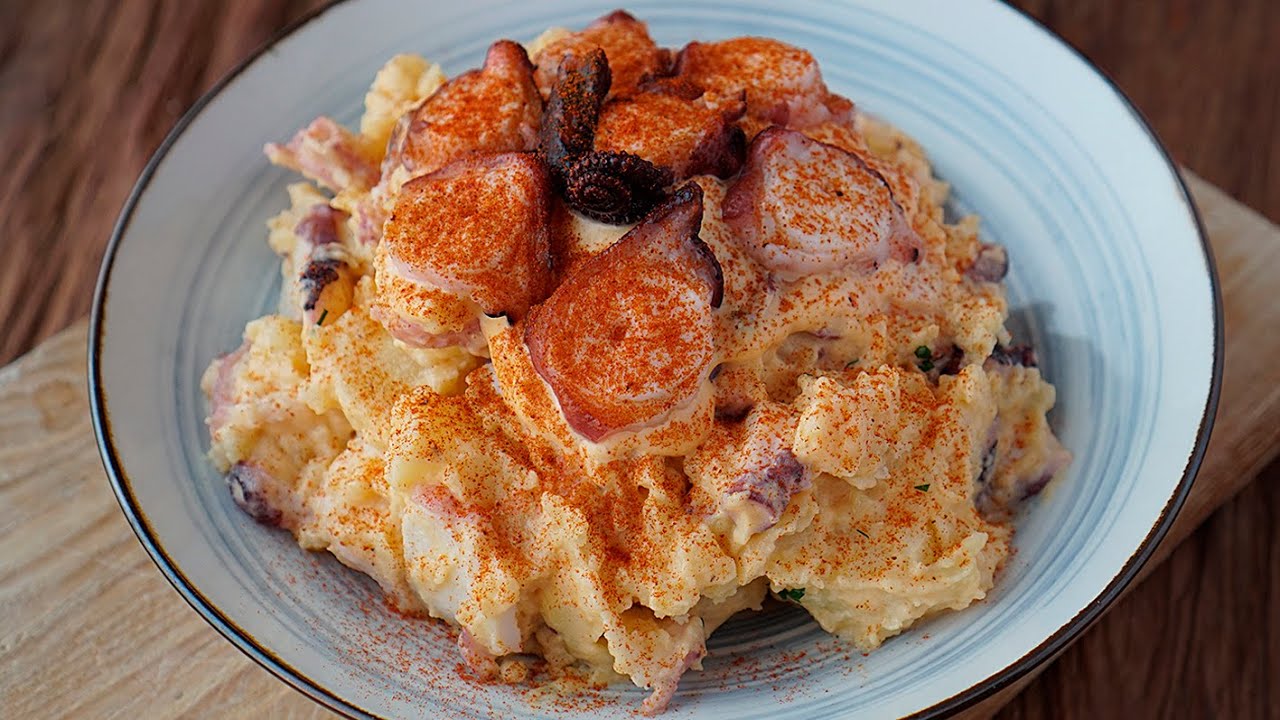 receta de ensaladilla de pulpo