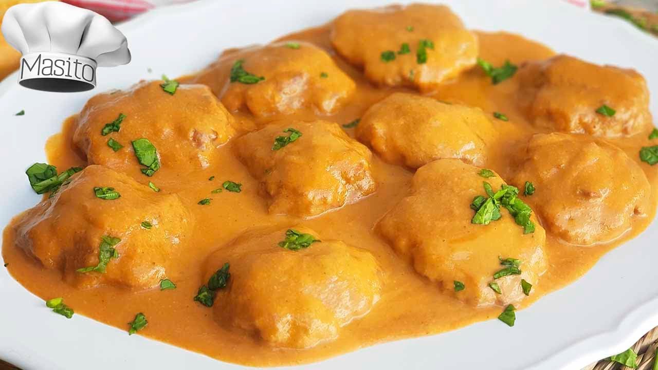 receta de filetes rusos en salsa