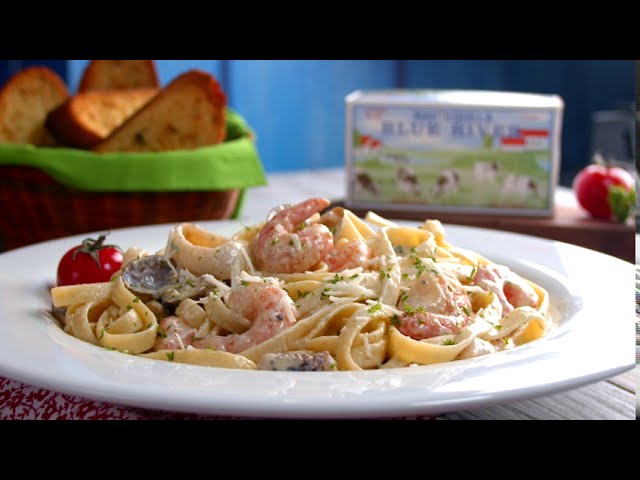 receta de pasta con marisco