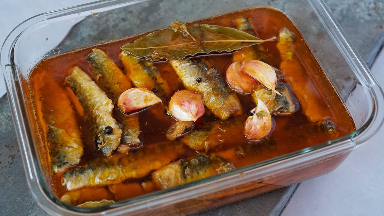 receta de sardinas en vinagre