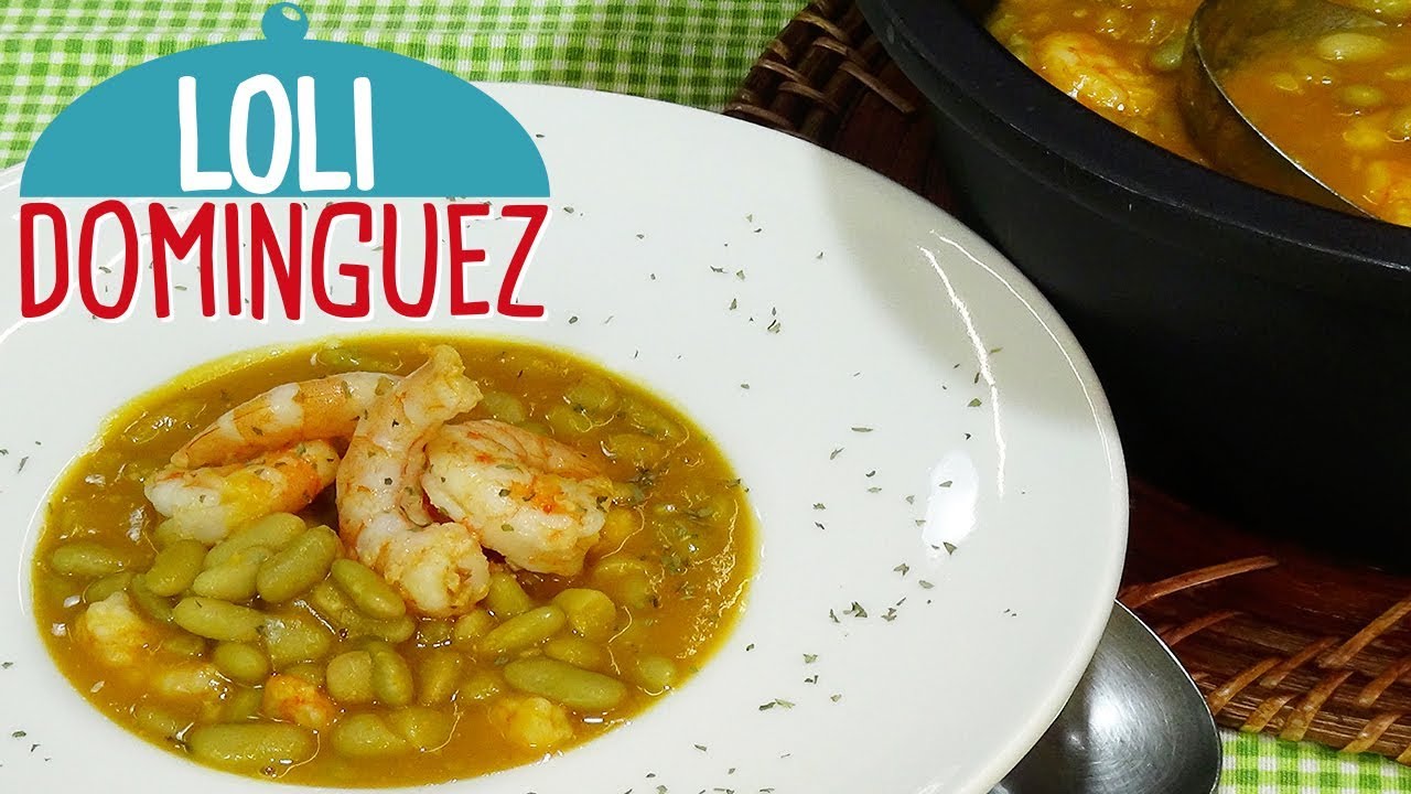 receta de verdinas con langostinos