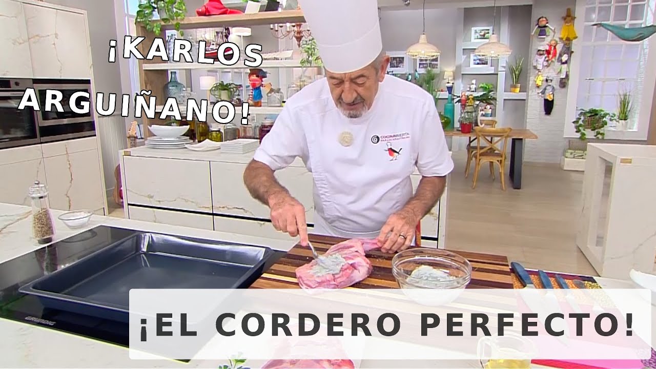 receta paletilla de cordero al horno karlos arguiñano
