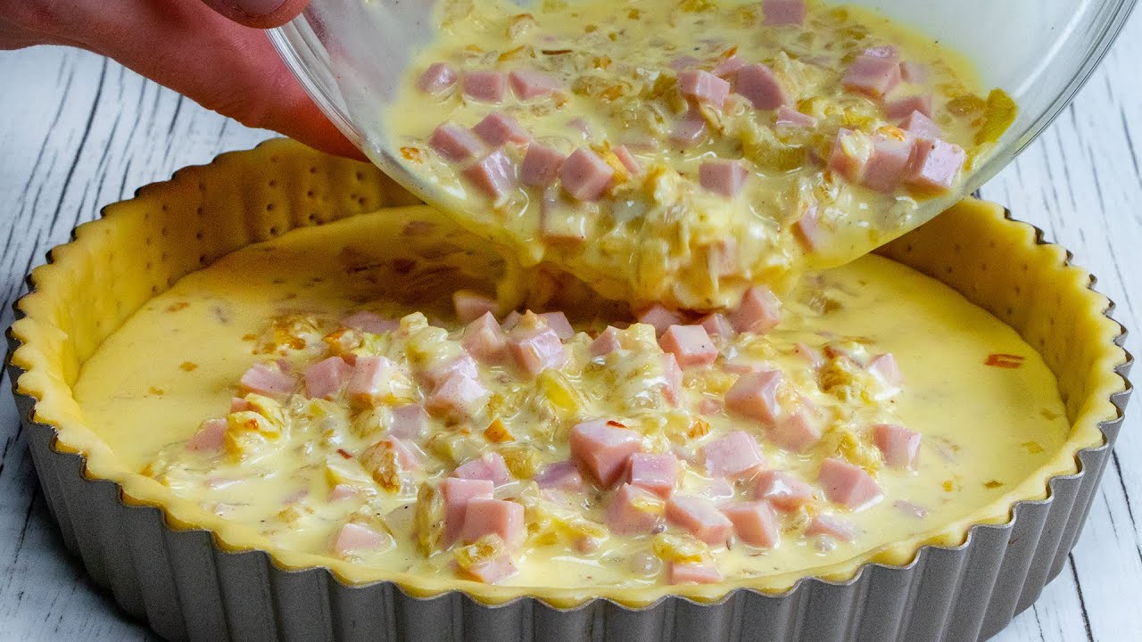 recetas con masa quebrada para cenar