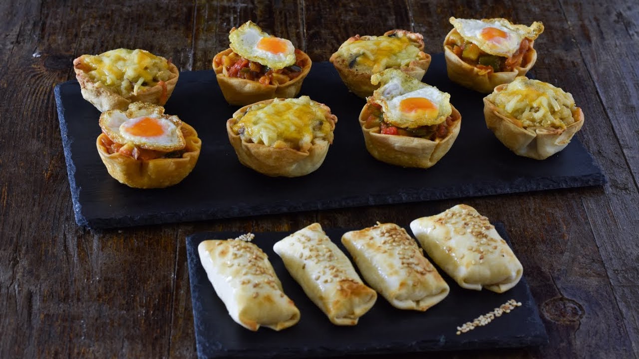 recetas con obleas de empanadillas al horno