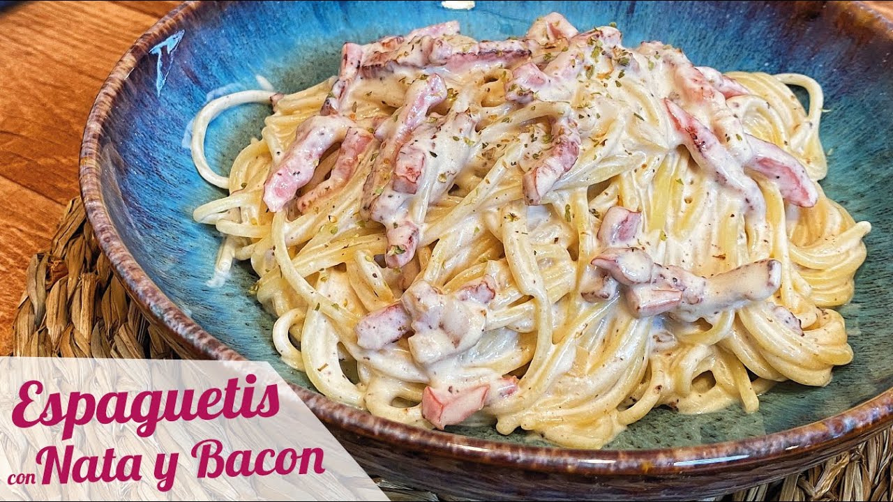 recetas de macarrones con nata