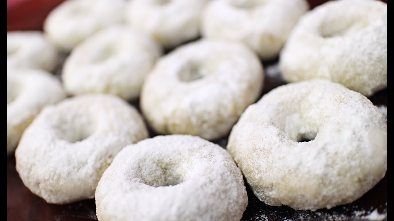 roscos de anis en el horno