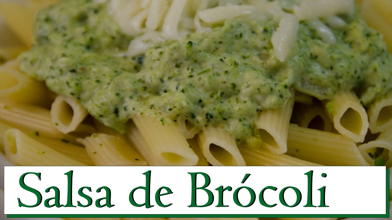 salsa de brocoli para pasta