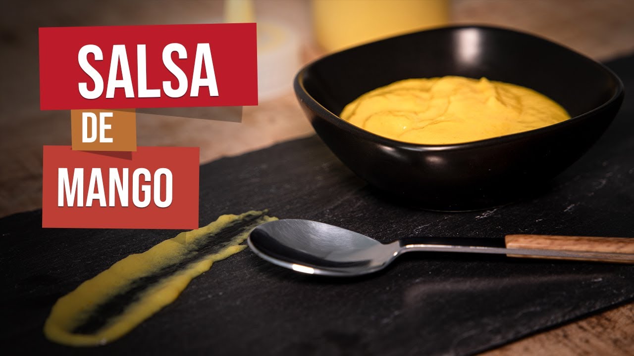 salsa de mango y curry