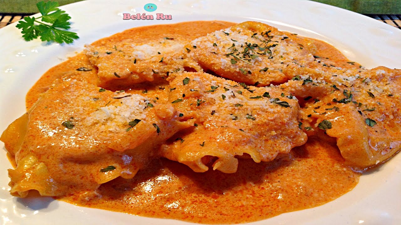 salsa para pasta fresca rellena
