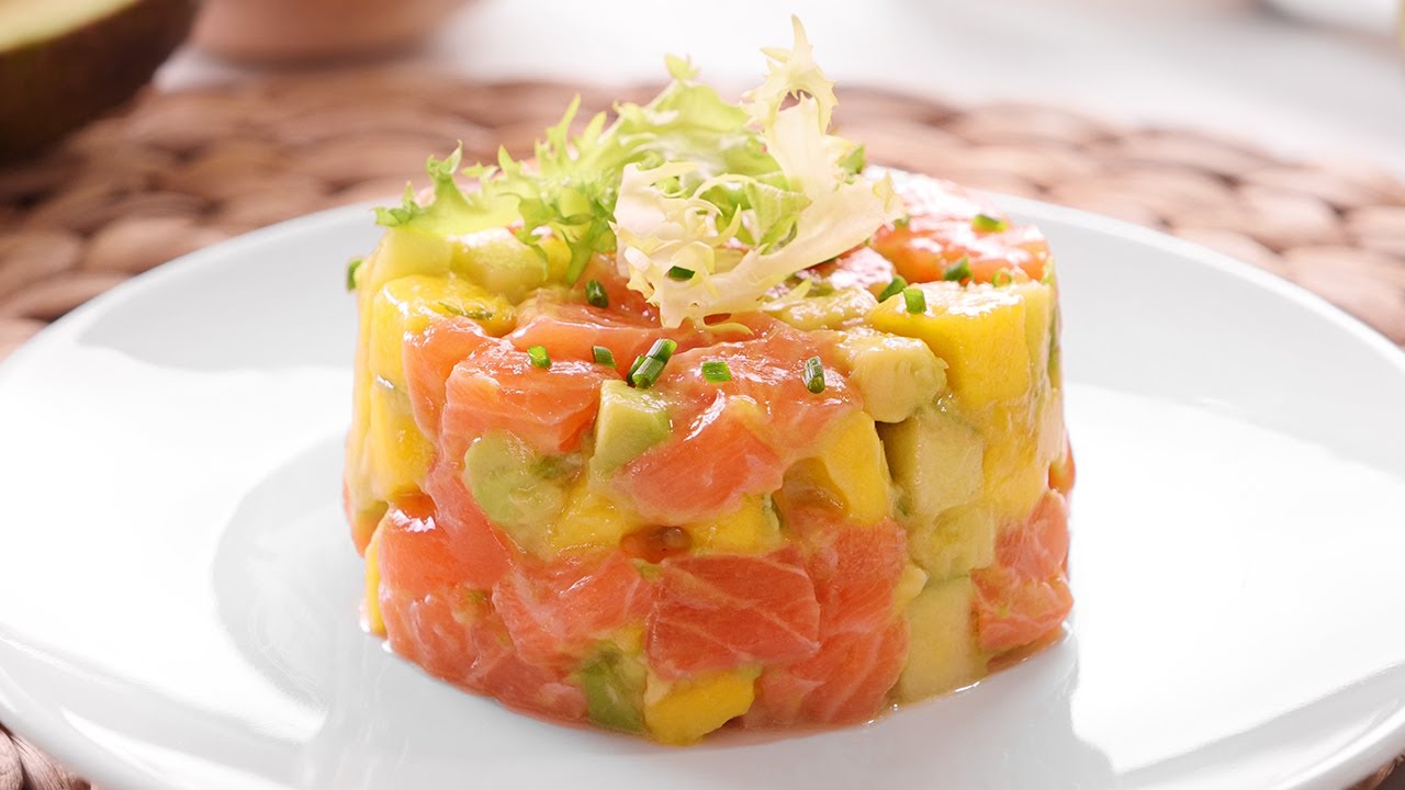 salsa para tartar de salmon