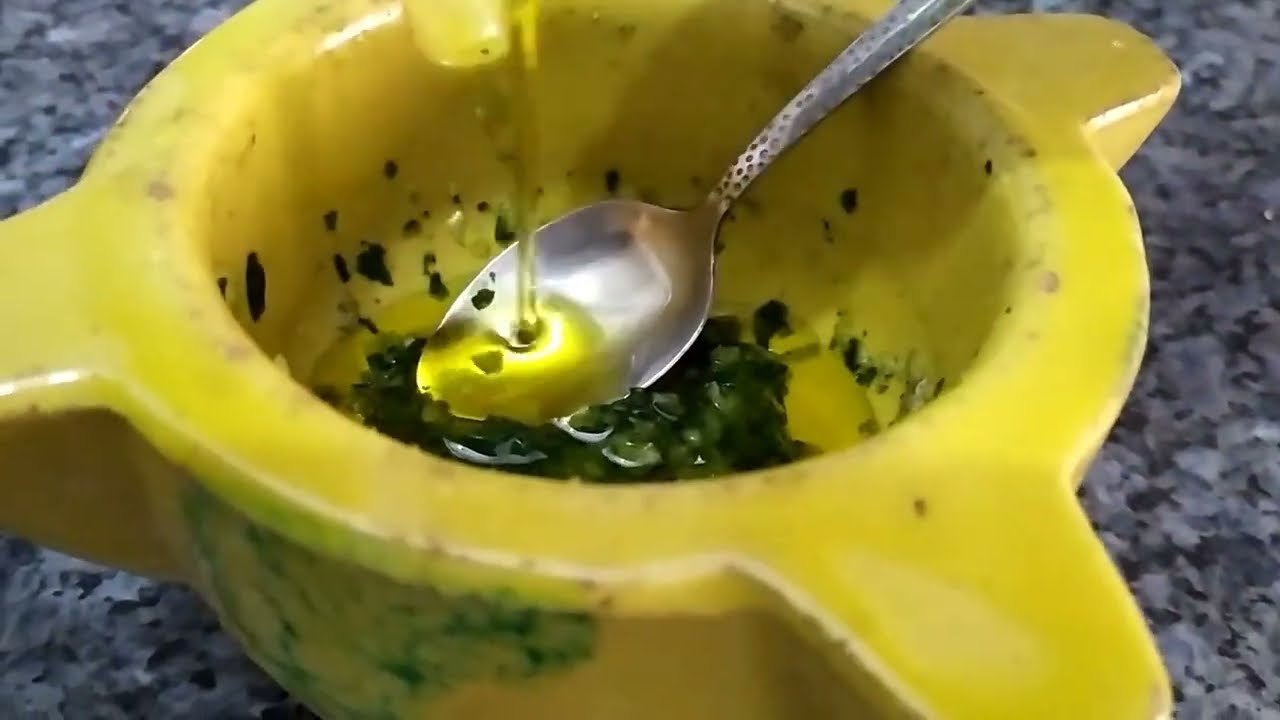 salsa verde perejil y ajo