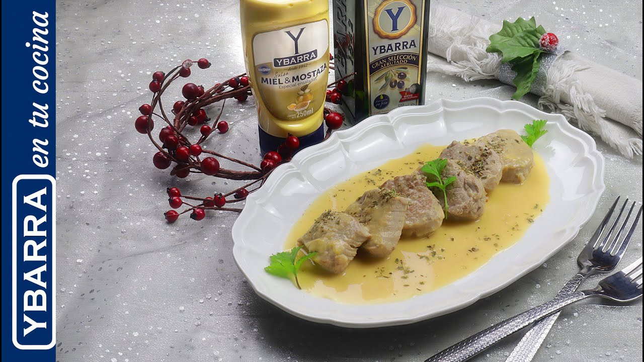 solomillo a la cerveza y miel